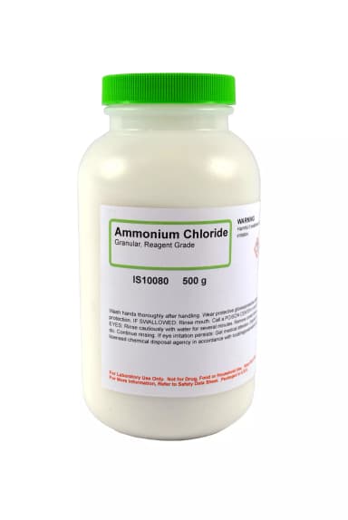 AMMONIUM CHLORIDE R/G GRANULAR 500G