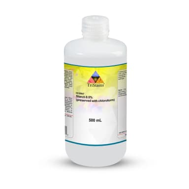 Starch Indicator 0.5% (Preserved with Chloroform)