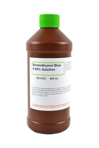 BROMOTHYMOL BLUE SOL 0.04% (AQUEOUS) 500ML