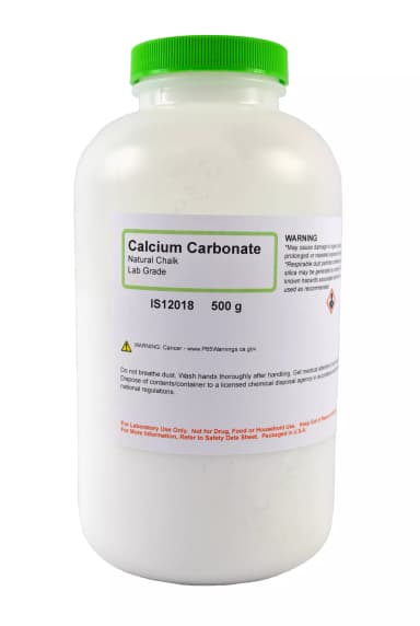 CALCIUM CARBONATE NATURAL CHALK L/G 500G