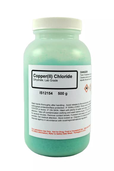 COPPER (II) CHLORIDE DIHYDRATE 500G