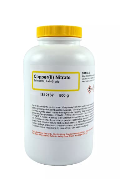 COPPER (II) NITRATE TRIHYDRATE L/G, 500G