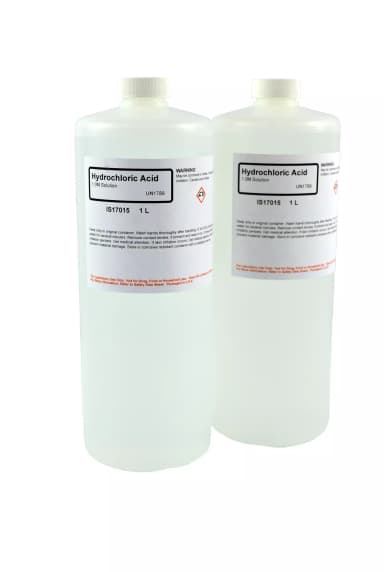 HYDROCHLORIC ACID SOL, 1.0M CASE/2 1L