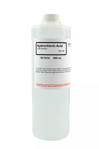 HYDROCHLORIC ACID SOL, 0.5M 500ML