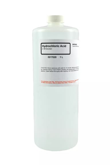 HYDROCHLORIC ACID SOL, 0.1M 1L
