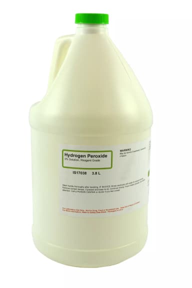 HYDROGEN PEROXIDE 3% R/G 3.8L