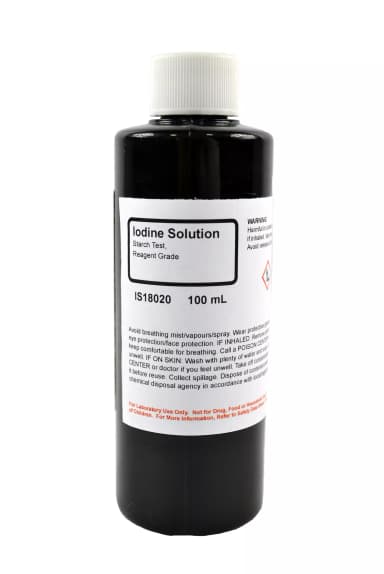 IODINE SOLUTION (STARCH TEST) R/G 100ML