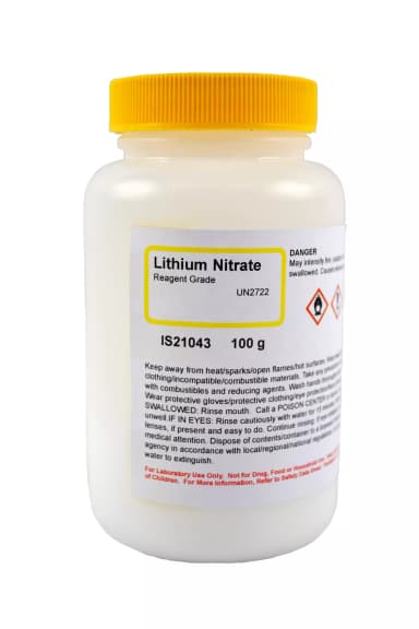 LITHIUM NITRATE RG 100G