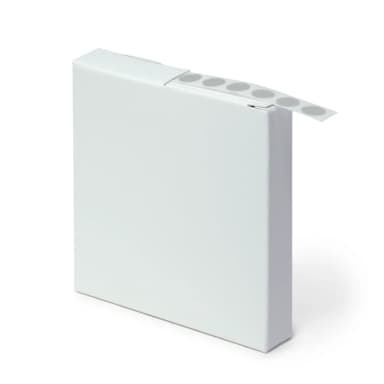 Label Rolls, Cryo, 9.5mm Dots, for 0.5-1.5mL Tubes, Silver