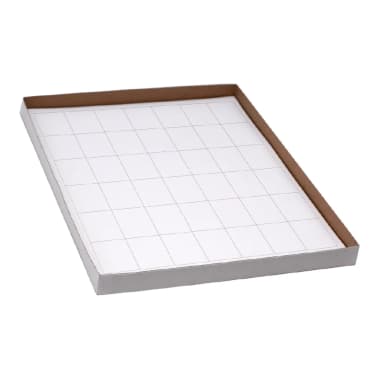 Label Sheets, Cryo, 28x44mm, for Racks and Boxes, 20 Sheets, 42 Labels per Sheet, White