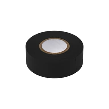Labeling Tape, 3/4" x 500" per Roll, 4 Rolls/Box, Black