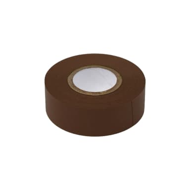 Labeling Tape, 3/4" x 500" per Roll, 4 Rolls/Box, Brown