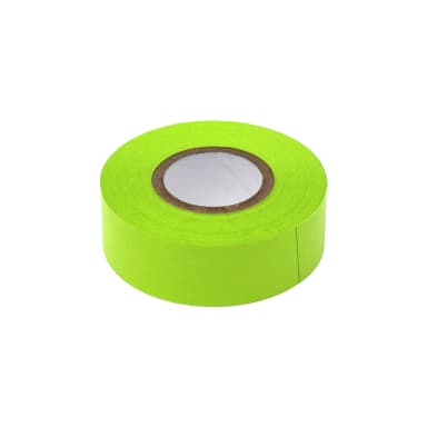 Labeling Tape, 3/4" x 500" per Roll, 4 Rolls/Box, Chartreuse