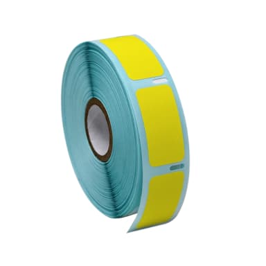 Label Roll, Cryo, Direct Thermal, 38x19mm, for Large Vials and Tubes, Yellow
