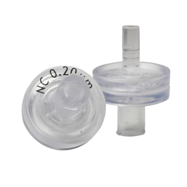 Nitrocellulose Mixed Ester (MCE) Syringe Filters, Abluo, 0.22 Micron, 13mm, 1000/Pk