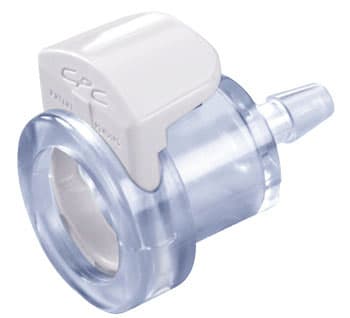 CPC MPC Connector Coupling Body (Female) MPC17002T03 - MPC to 1/8" HB, Non-Valved, Polycarbonate (PC), Class VI, 50/PK