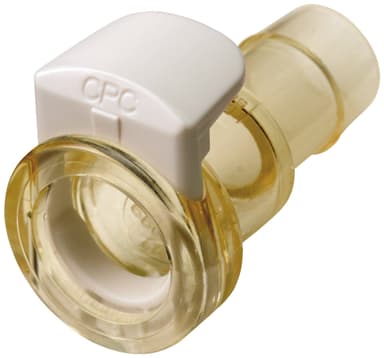 CPC MPC Connector Coupling Body (Female) MPC17006T39 - MPC to 3/8" HB, Non-Valved, Polysulfone (PS), Class VI, 50/PK