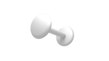 Magnetic Mixer, Double Ended, 8 mm Diameter, 55 mm Long, 1/EA