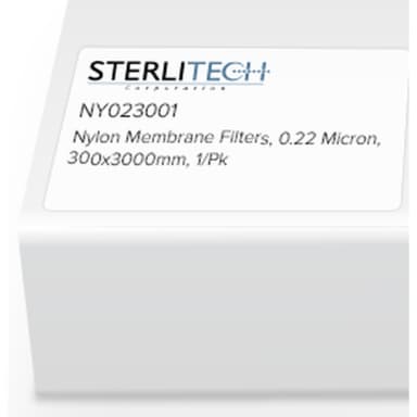 Nylon Membrane Filters, 0.22 Micron, 300 x 3000mm, 1/Pk