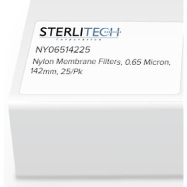 Nylon Membrane Filters, 0.65 Micron, 142mm, 25/Pk
