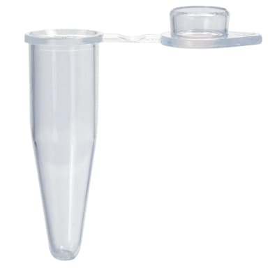 0.2mL Individual PCR Tube with Dome Cap, Clear - cs-10000