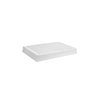 Axygen 96 Well Polypropylene PCR Microplate, Full Skirt, Clear, Nonsterile