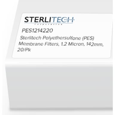 Polyethersulfone (PES) Membrane Filters, 1.2 Micron, 142mm, 20/Pk