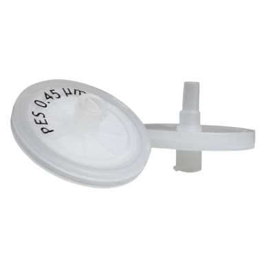 Polyethersulfone (PES) Syringe Filters, Abluo, 0.45 Micron, 25mm, 500/pk