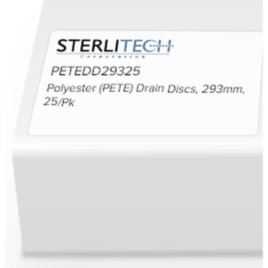 Polyester (PETE) Drain Disc, 293mm, 25/Pk