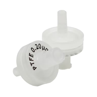 PTFE Syringe Filters, Hydrophobic, Abluo, 0.22 Micron, 13mm, 50/Pk