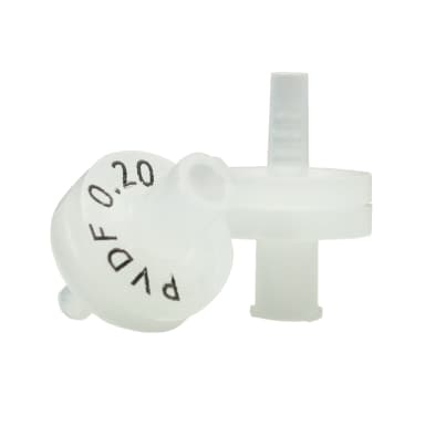 PVDF (Polyvinylidene) Syringe Filters, Abluo, 0.22 Micron, 13mm, 50/pk