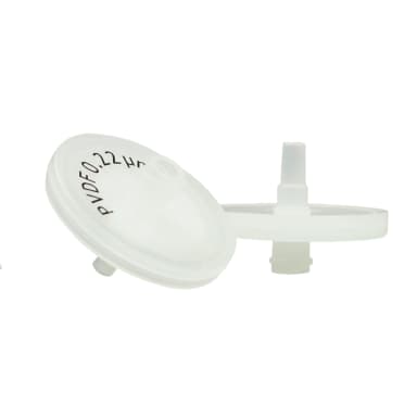 PVDF (Polyvinylidene) Syringe Filters, Abluo, 0.22 Micron, 25mm, 500/pk