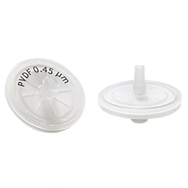 Polyvinylidene Flouride (PVDF) Filters, 0.45 Micron, 25mm, 100/Pk