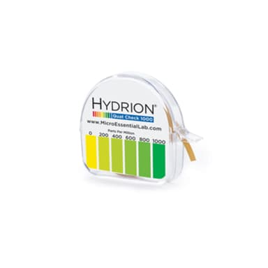 Hydrion Quat-Chek Env, 0-1000PPM, CTN/100