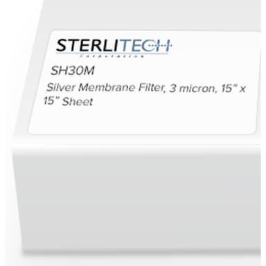Silver Membrane 3.0 Micron Sheet (15" x 15")