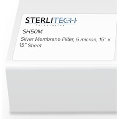 Silver Membrane 5.0 Micron Sheet (15" x 15")
