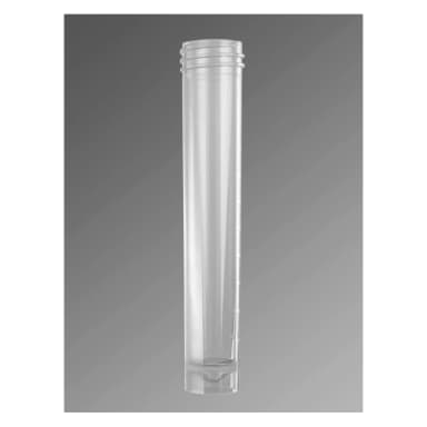 Axygen 10mL Self Standing Screw Cap Transport Tube, Clear, Non-Sterile, 250 Tubes/Pack, 8 Packs/Case.