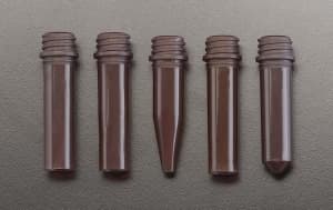 MICREWTUBE TUBES ONLY 0.5ML SS DARK BROWN