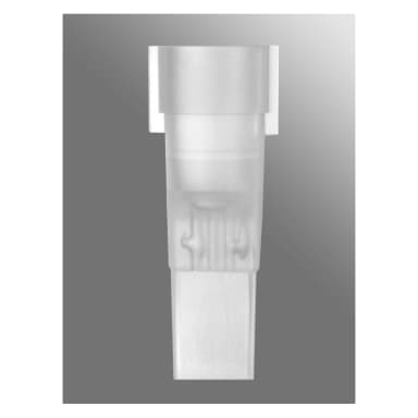 Axygen 1.1 mm x 6.5 mm Gel Cutting Tips, Clear, Non-Sterile, Bulk Packed, 250 Tips/Pack, 10 Packs/Case.