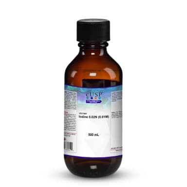 Iodine 0.020N (0.010M)