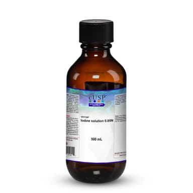 Iodine solution 0.05 N
