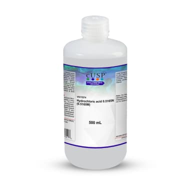 Hydrochloric Acid 0.5165N (0.5165M)
