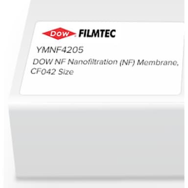 Dow Filmtec Flat Sheet Membrane, PA-TFC, NF, CF042, 5/Pk