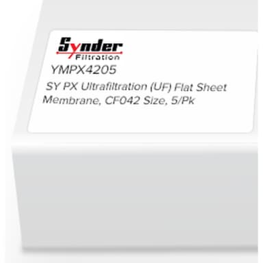 Synder Flat Sheet Membrane, PX, PAN, UF, CF042, 5/Pk