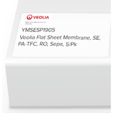 SUEZ (GE) Flat Sheet Membrane, SE, PA-TFC, RO, Sepa, 5/Pk