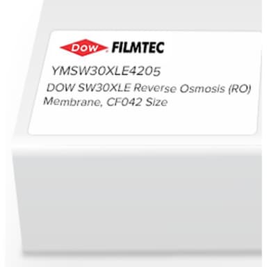 Dow Filmtec Flat Sheet Membrane, SW30XLE, PA-TFC, RO, CF042, 5/Pk