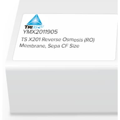 TriSep Flat Sheet Membrane, X201, PA-UREA, RO, Sepa, 5/Pk