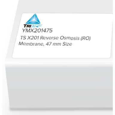 TriSep Flat Sheet Membrane, X201, PA-UREA, RO, 47mm, 5/Pk