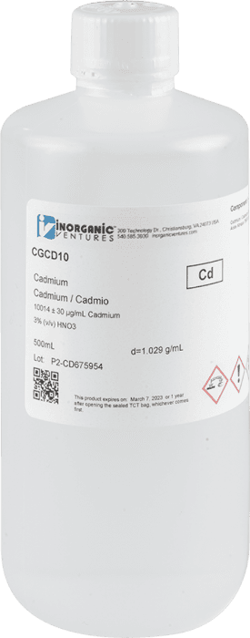10,000ug/mL CADMIUM 500mL