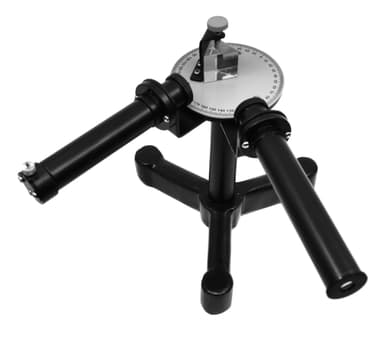 Spectrometer, Adjustable - For Optical Studies and Light Physics - Includes 25mm x 25mm Prism, Sturdy Metal Base